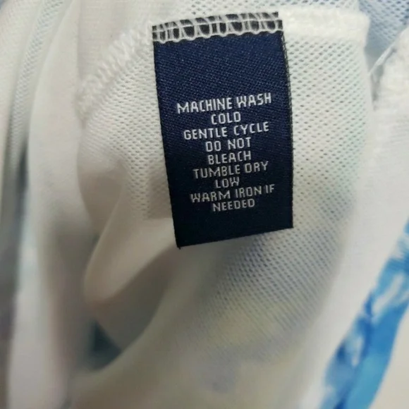 Chaps Ruffle Top - Picture 3 of 4